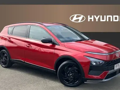 Used Hyundai Bayon Blackline 90 HP (66 kW) 2025 Red SUV