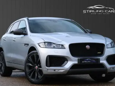 Usado Jaguar F-Pace S 300 HP (220 kW) 2020 Prateado SUV
