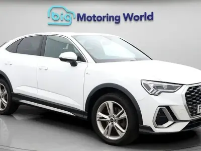 Begagnad Audi Q3 Sportback S-Line 245 HK (180 kW) 2023 Vit SUV