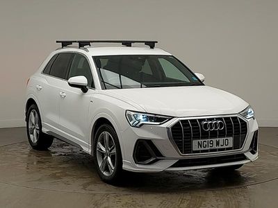 Begagnad Audi Q3 S-Line 150 HK (110 kW) 2019 Vit SUV