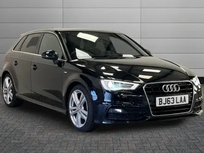 Used Audi A3 S-Line 150 HP (110 kW) 2013 Black