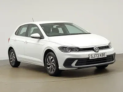 Begagnad VW Polo Life 80 HK (58 kW) 2023 Vit Halvkombi