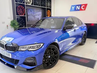Used BMW 330e M Sport 2021 Blue Sedan