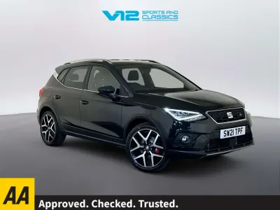 Begagnad Seat Arona FR 110 HK (80 kW) 2021 Svart SUV