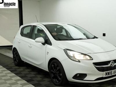 Used Vauxhall Corsa 90 HP (66 kW) 2016 White Hatchback