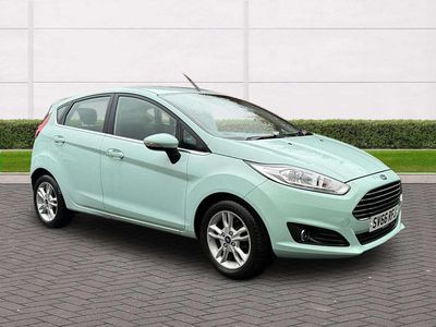 Used Ford Fiesta Zetec 2016 Green Hatchback