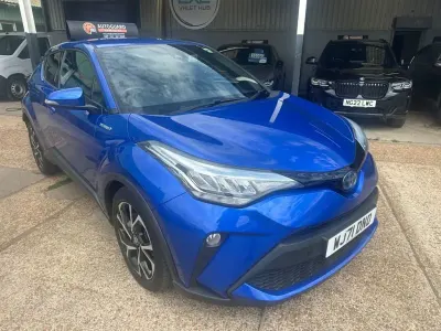 Used Toyota C-HR Design 122 HP (89 kW) 2021 Blue SUV
