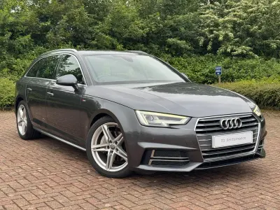 Used Audi A4 S-Line 190 HP (139 kW) 2017 Grey Estate