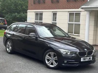 Begagnad BMW 318 Sport Line 2017 Svart Kombi