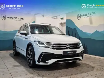 Used VW Tiguan R-line 2022 White SUV