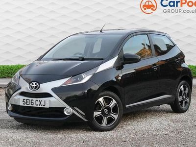 Black Used 2016 Toyota Aygo X-clusiv Hatchback | £5,490 (Fair price)