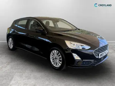 Used Ford Focus Titanium 125 HP (91 kW) 2019 Black Hatchback