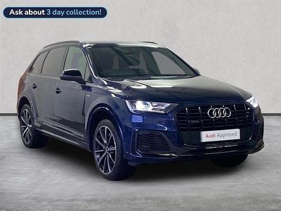 Used Audi Q7 Black Edition 334 HP (245 kW) 2022 Blue SUV