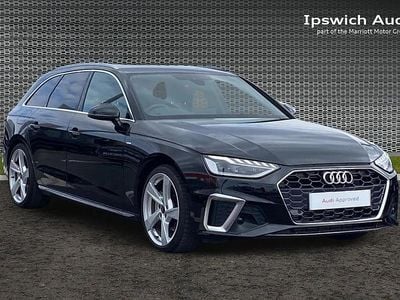 Used Audi A4 S-Line 200 HP (147 kW) 2024 Black Estate