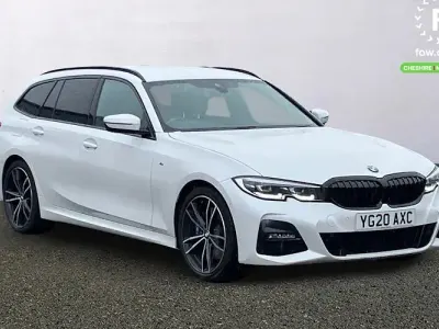 Used BMW 320 M Sport 190 HP (139 kW) 2019 White Estate