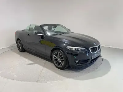 Used BMW 220 Sport Line 2017 Black Cabriolet