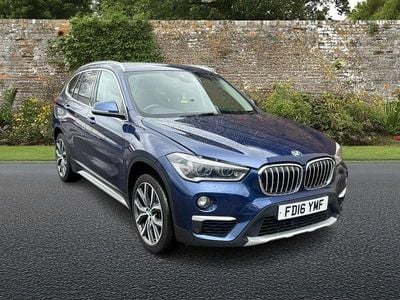 Used BMW X1 xLine 192 HP (141 kW) 2016 Blue SUV