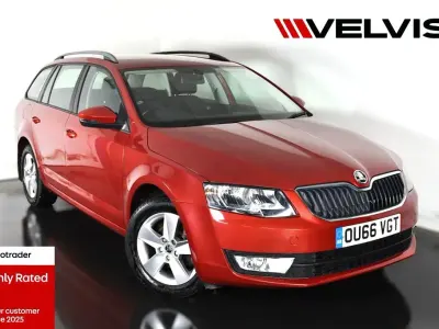Used Skoda Octavia SE 150 HP (110 kW) 2016 Red Estate