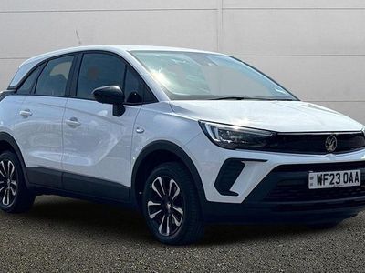 White Used 2023 Vauxhall Crossland Design Edition SUV | £11,999 (Fair price)