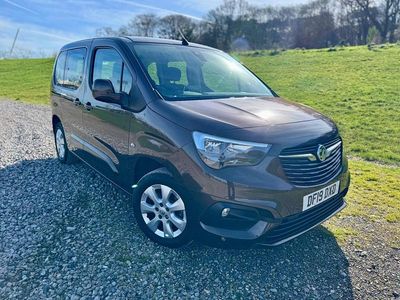 Used Vauxhall Combo S 110 HP (80 kW) 2019 Brown MPV
