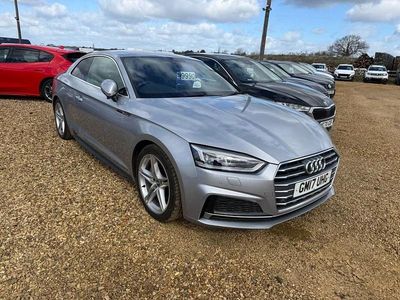 Used Audi A5 S-Line 190 HP (139 kW) 2017 Silver Coupe