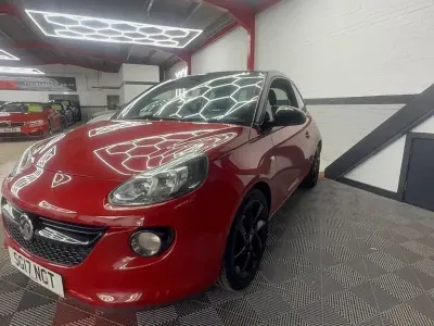 Used Vauxhall Adam S 70 HP (51 kW) 2017 Red Hatchback