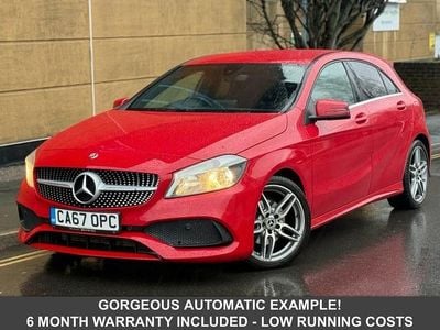 Red Used 2018 Mercedes A160 AMG line Hatchback | £10,995 (Fair price)