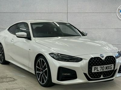 Used BMW 420 M Sport 181 HP (133 kW) 2021 White Coupe