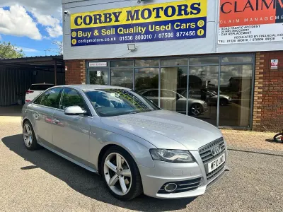 Used Audi A4 S-Line 170 HP (125 kW) 2012 Silver Sedan