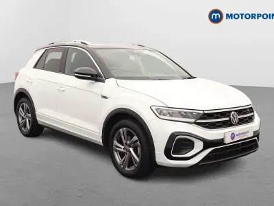 Begagnad VW T-Roc R-line 2023 Vit SUV