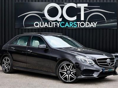 Begagnad Mercedes E350 AMG 2016 Svart Sedan