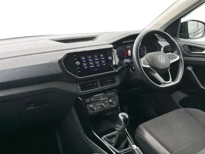 Usado VW T-Cross Black Edition 110 CV (80 kW) 2022 Azul SUV