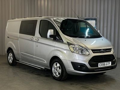 used Ford Transit Custom 2.0 TDCi 290 Limited Double Cab 6dr Diesel Manual L2 H1 (128bhp)