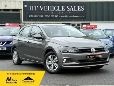 Używany VW Polo SE 95 KM (69 kW) 2019 Szary Hatchback