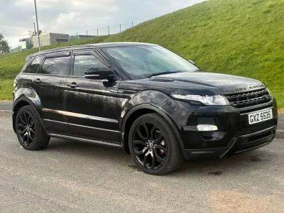 Used Land Rover Range Rover evoque Dynamic 2013 Black SUV