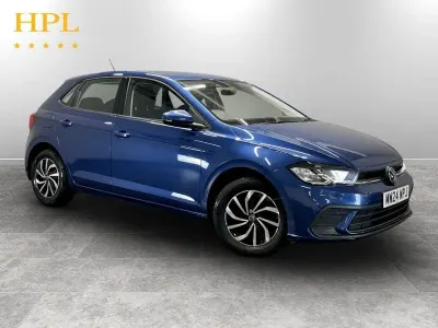 Used VW Polo S 95 HP (69 kW) 2024 Blue Hatchback