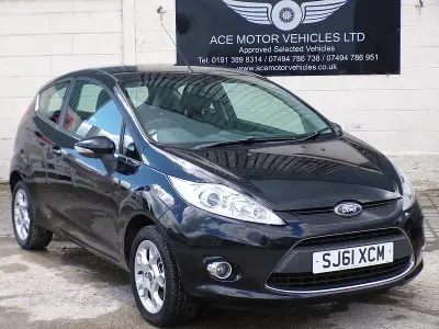Used Ford Fiesta Zetec 96 HP (70 kW) 2011 Black Hatchback