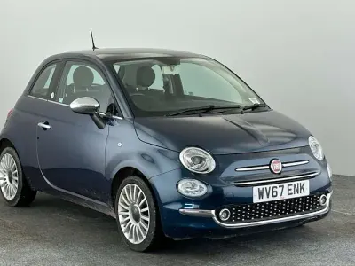 Used Fiat 500 Mirror 69 HP (50 kW) 2018 Blue Hatchback