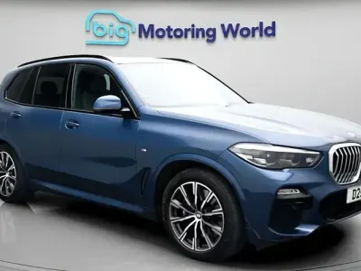 Used BMW X5 M Sport 394 HP (289 kW) 2021 Blue SUV