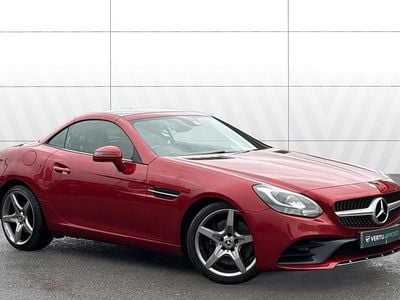 Used Mercedes SLC200 AMG line 184 HP (135 kW) 2018 Red Cabriolet