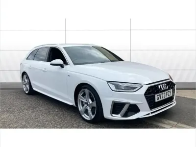 Used Audi A4 S-Line 200 HP (147 kW) 2024 White Estate