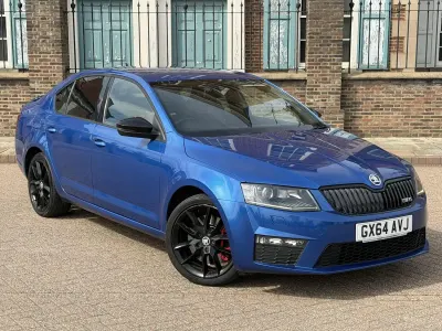 Used Skoda Octavia vRS 2014 Blue Estate