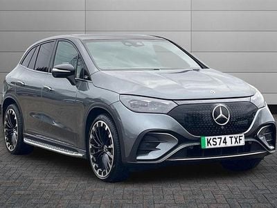 Selenite grey Used 2025 Mercedes EQE500 AMG line Estate | £54,990