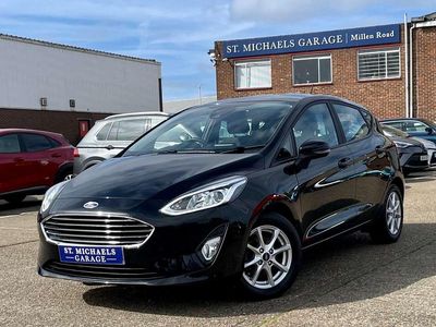 Used Ford Fiesta Zetec 100 HP (73 kW) 2019 Black Hatchback