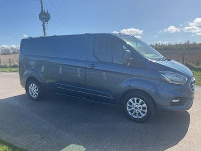 Used Ford Transit Custom Limited 130 HP (95 kW) 2019 Blue Van