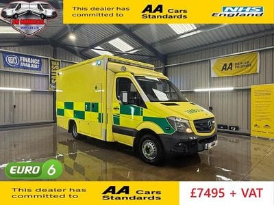 Used Mercedes Sprinter 190 HP (139 kW) 2015 Yellow Van