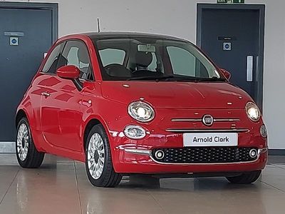 Used Fiat 500 Lounge 69 HP (50 kW) 2018 Red Hatchback