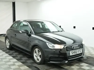 Used Audi A1 Basis 116 HP (85 kW) 2016 Black Hatchback