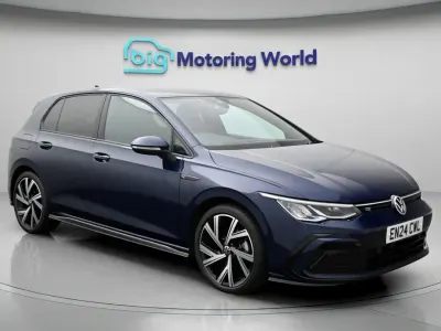 Used VW Golf VIII R-line 150 HP (110 kW) 2024 Blue Hatchback