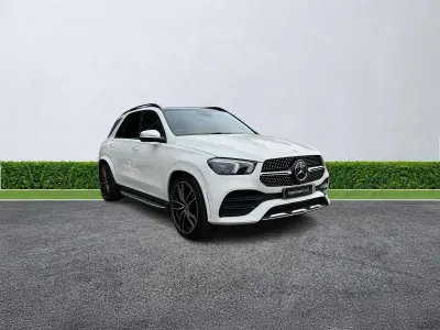 Used Mercedes GLE400 AMG line 2023 White Estate